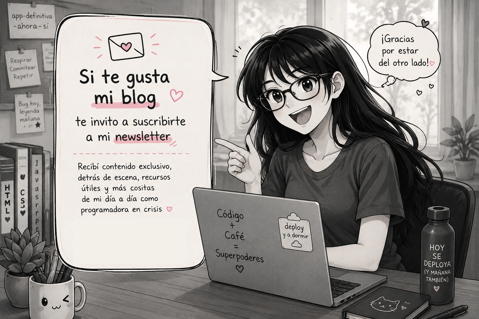 Suscribite a mi newsletter
